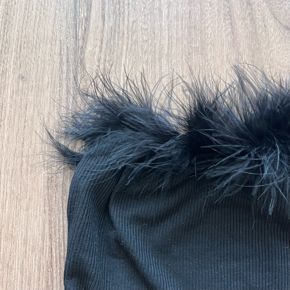 Black Shein Tube Top - Picture 2 of 4